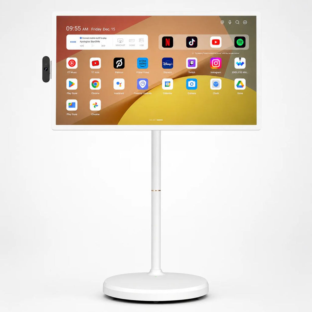 Smart TV portátil con pantalla táctil, 16 GB de RAM, 4K UHD, 32"